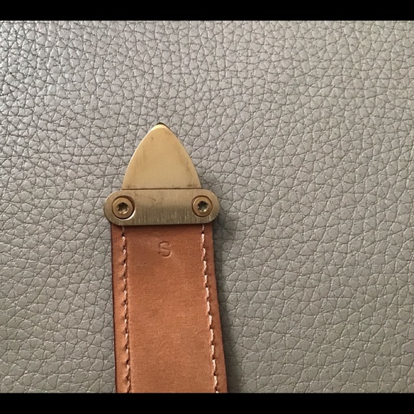 RARE LOUIS VUITTON LEATHER BRACELET SIZE S - Picture 11 of 13